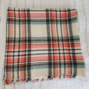Wool blend infinity scarf